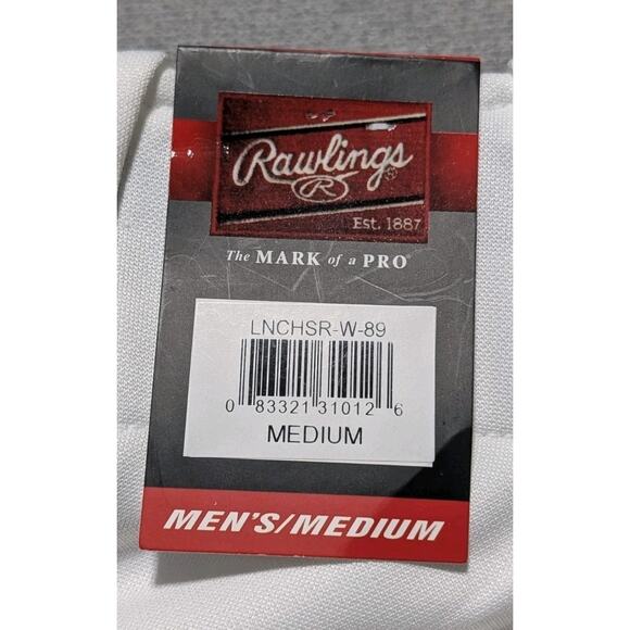 Rawlings Pro-Dri Adult Baseball Pants White Size Medium LNCHSR New With Tags - Picture 5 of 16